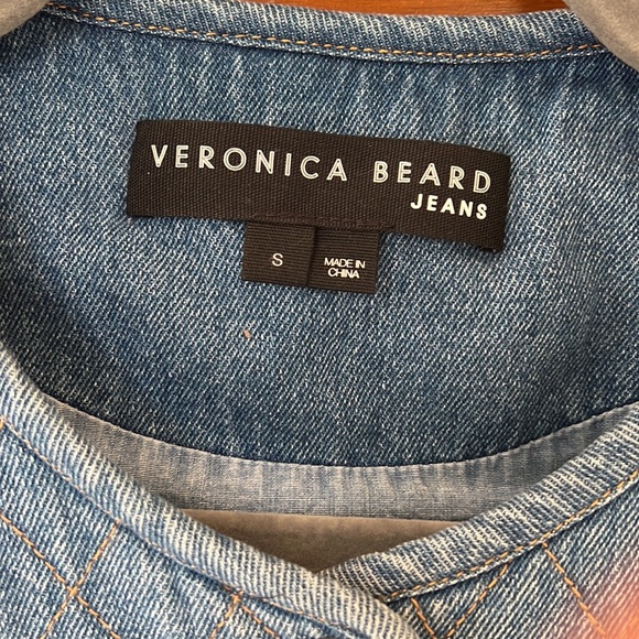 Veronica Beard Jackets & Coats Veronica Beard Camilla Quilted Denim